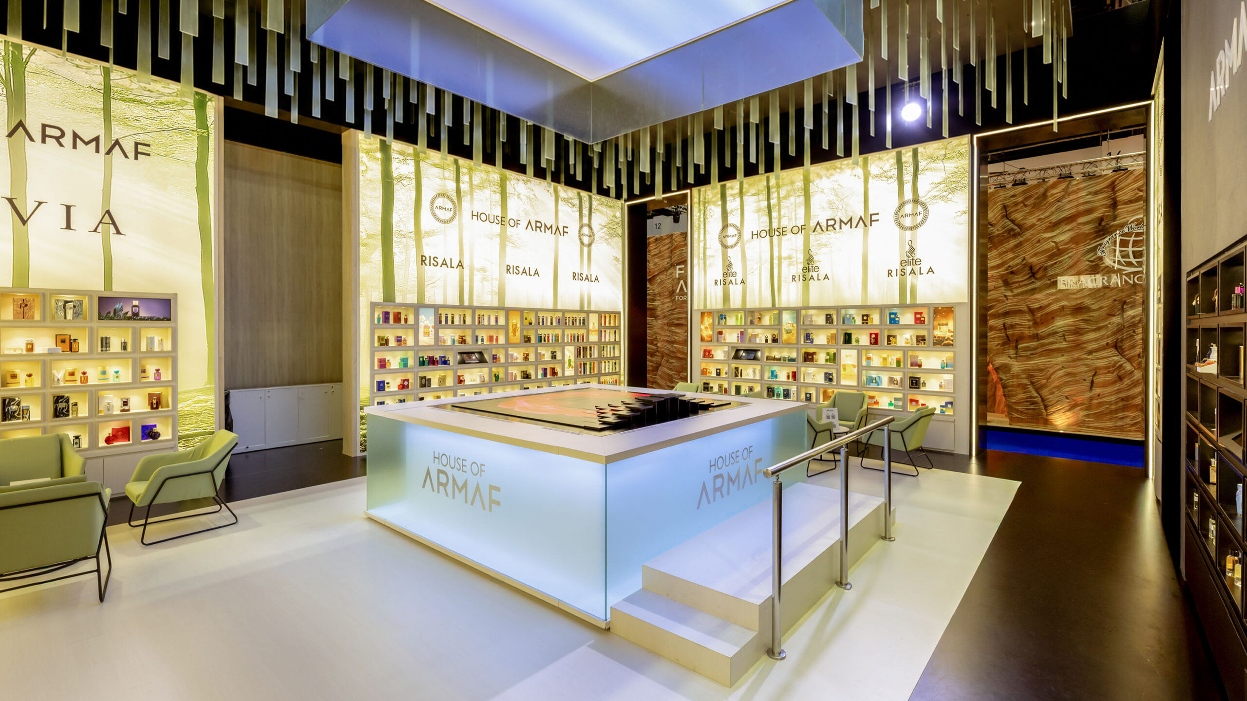 House of ARMAF reception and seating