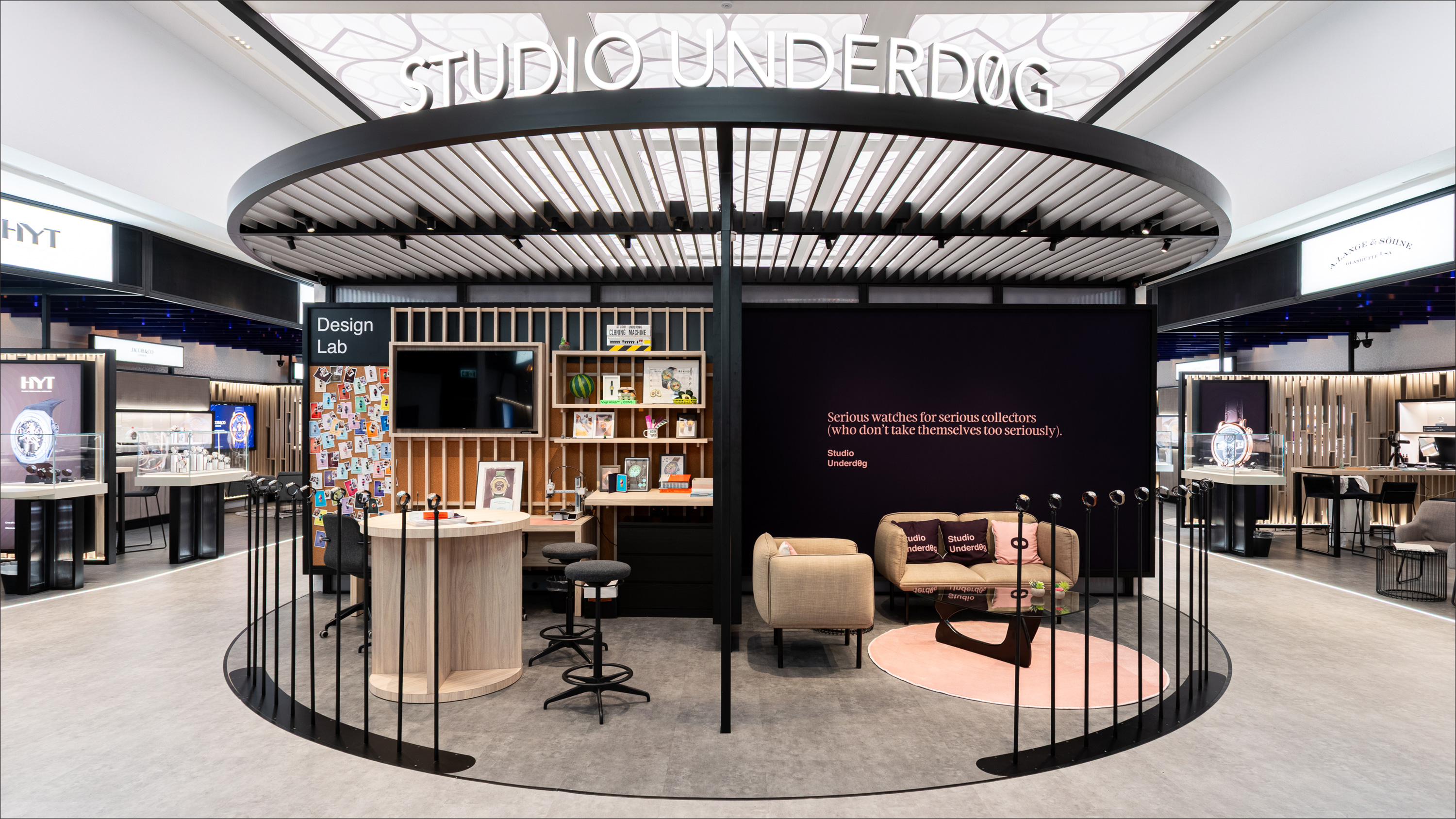 Dubai Watch Week 2025 — exhibition interior