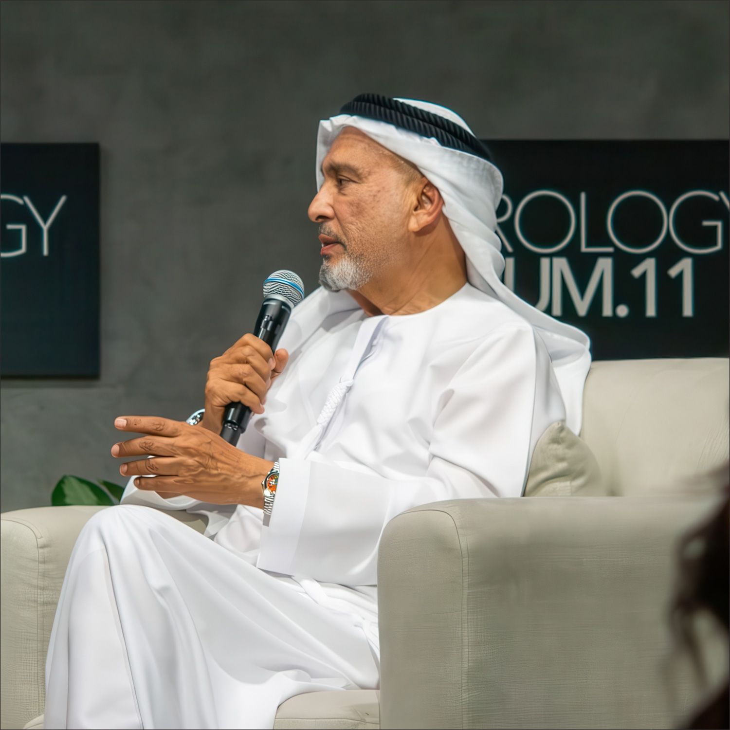 Dubai Watch Week 2025 — Hamied Seddiqi speaking at the Horology Forum