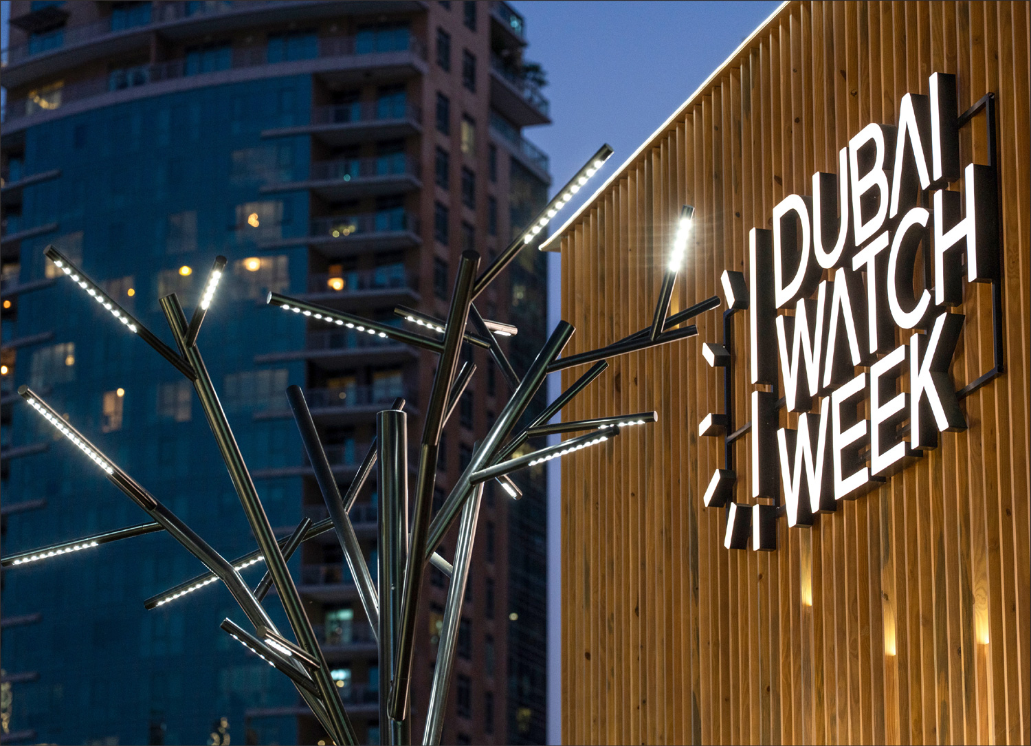 Dubai Watch Week 2025 — Dubai Watch Week entrance facade
